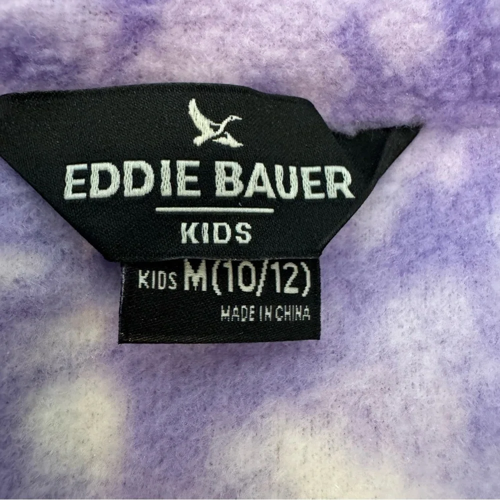 Eddie Bauer Youth Girls 3-in-1 Jacket in a blue and purple colorway size 10/12